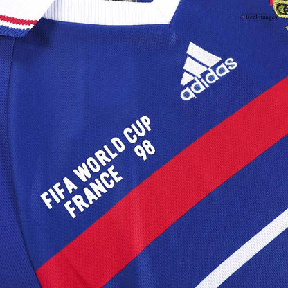 Tricouri Fotbal Vintage Franța Acasă 1998
