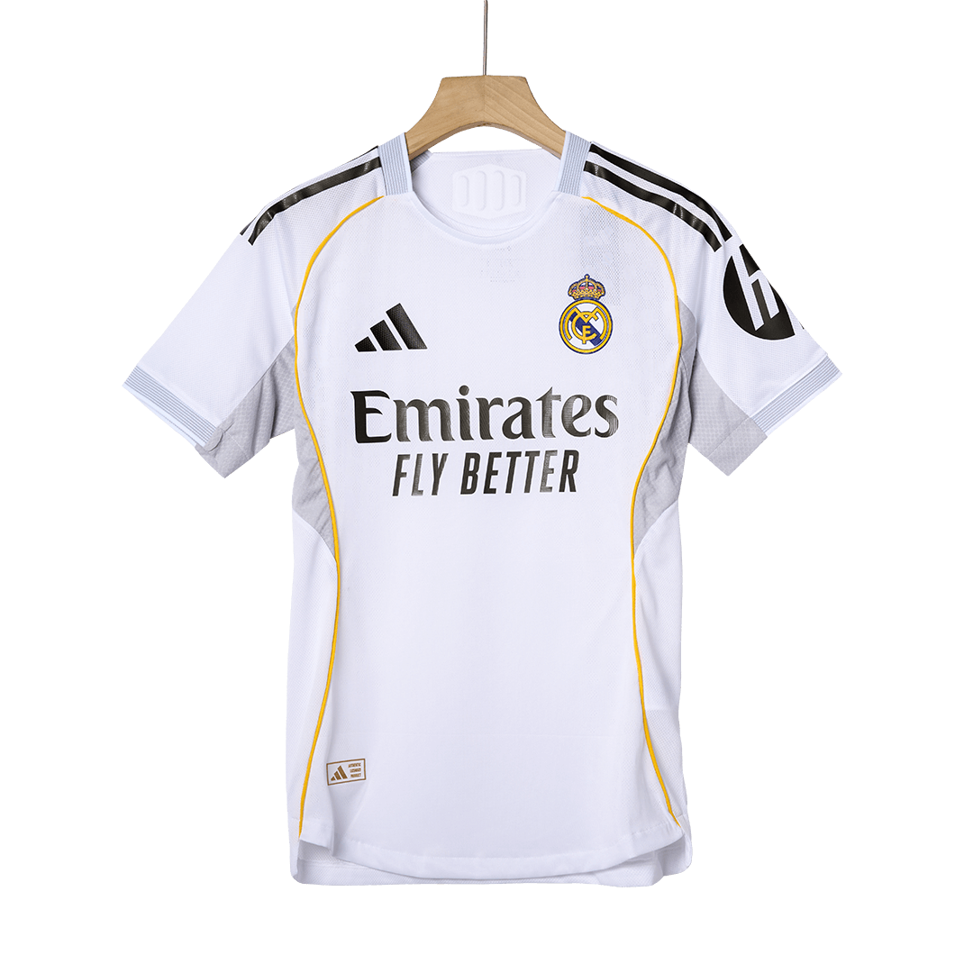 Tricouri Fotbal Real Madrid HUIJSEN #24 Acasă 2025/26 Authentic - Premium