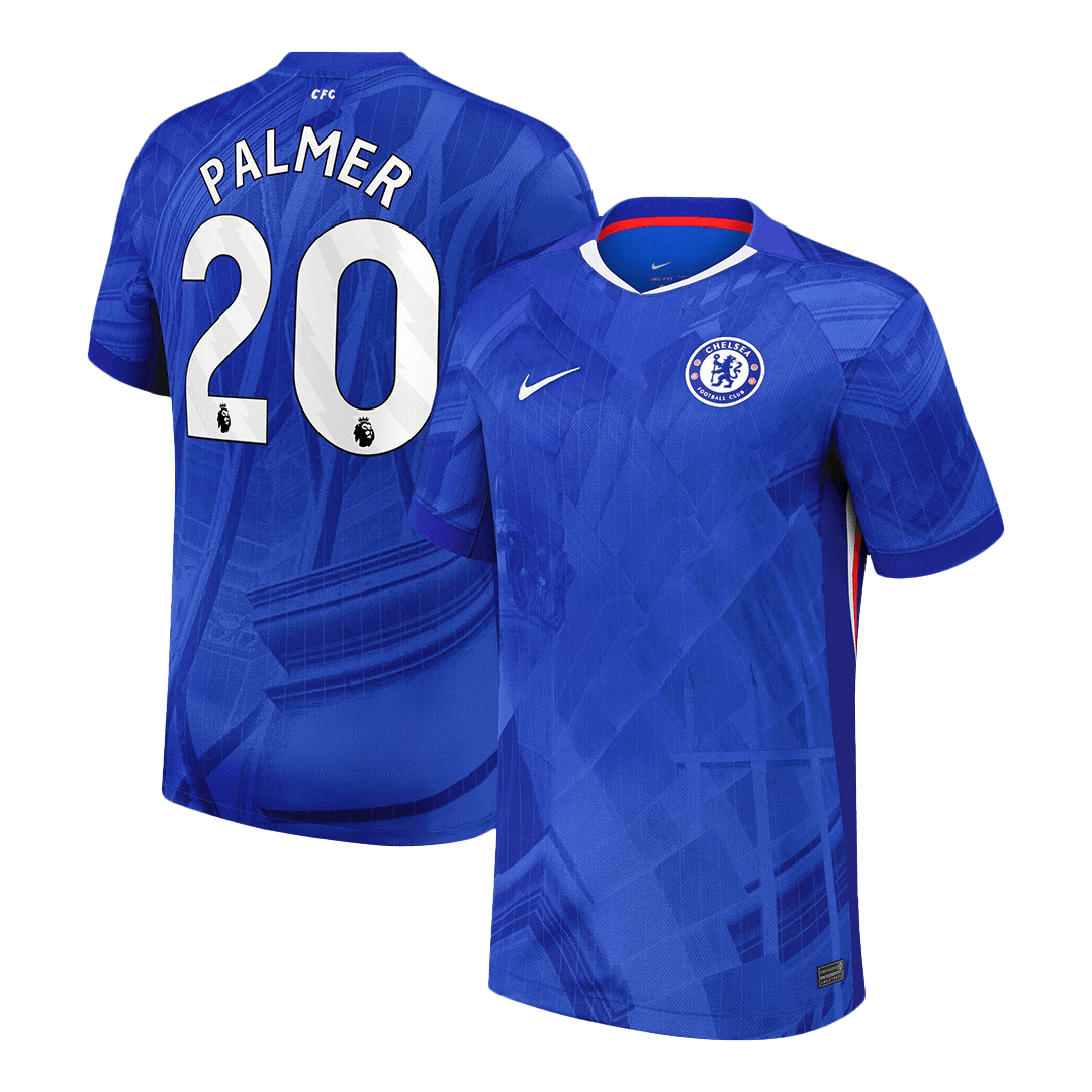 Tricouri Fotbal Chelsea PALMER #20 Acasă 2025/26 - Premium (mărime mare)