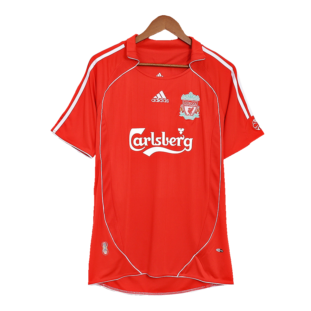 Tricouri Fotbal Vintage Liverpool Acasă 2006/07 (mărime mare)