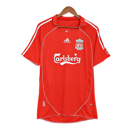 Tricouri Fotbal Vintage Liverpool Acasă 2006/07 (mărime mare)
