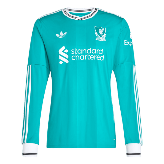 Tricouri Fotbal Liverpool Treilea 2025/26 Mânecă Lungă