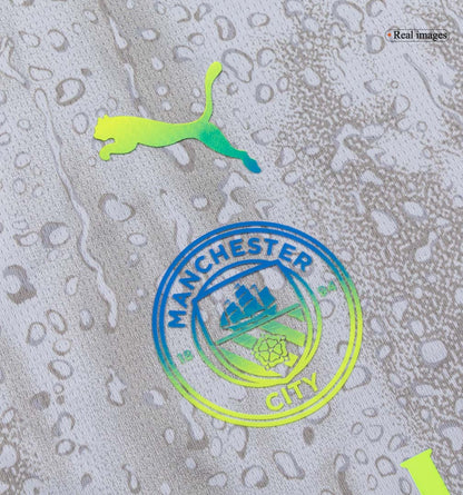 Set Tricouri Fotbal Manchester City Treilea 2025/26 Pentru Copii
