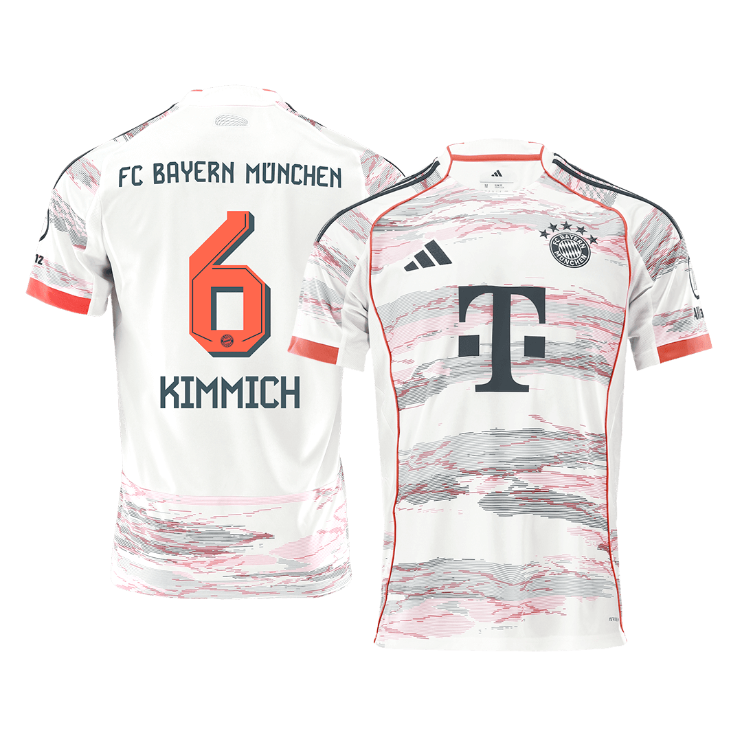 Tricouri Fotbal Bayern Munchen KIMMICH #6 Deplasare 2025/26