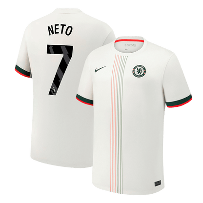 Tricouri Fotbal Chelsea NETO #7 Deplasare 2025/26
