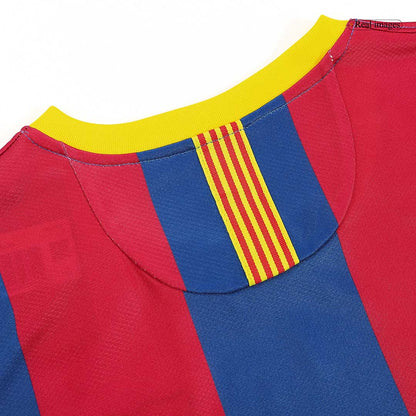 Tricouri Fotbal Vintage Barcelona Acasă 2010/11