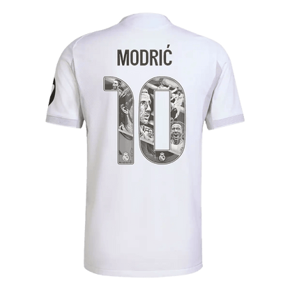 Tricouri Fotbal Real Madrid MODRIĆ Special #10 Acasă 2025/26 Authentic - Premium