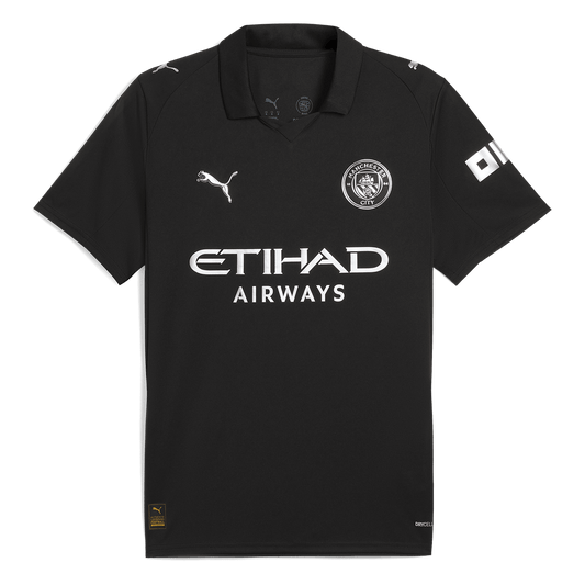 Tricouri Fotbal Manchester City Deplasare 2025/26