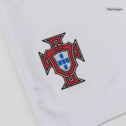 Set Tricouri Fotbal Portugalia Deplasare Cupa Mondială 2026 Pentru Copii