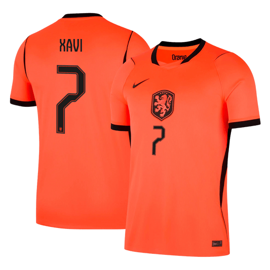 Tricouri Fotbal Netherlands XAVI #7 Acasă Cupa Mondială 2026