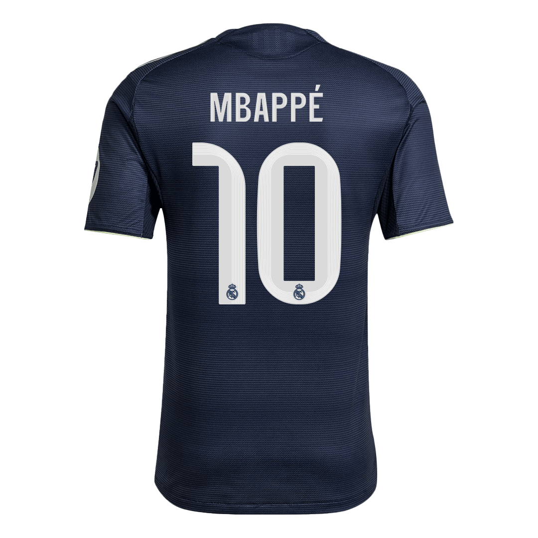Tricouri Fotbal Real Madrid MBAPPÉ #10 Deplasare 2025/26 Authentic - Premium