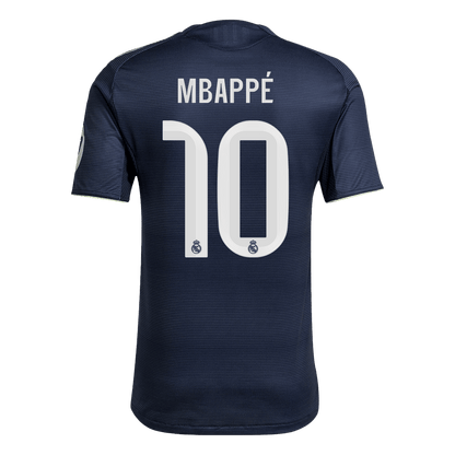 Tricouri Fotbal Real Madrid MBAPPÉ #10 Deplasare 2025/26 Authentic - Premium