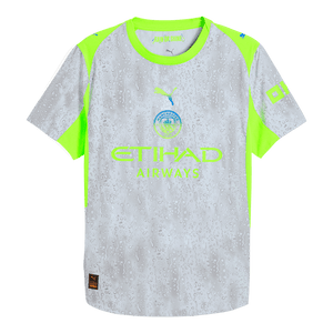 Tricouri Fotbal Manchester City Treilea 2025/26 Authentic