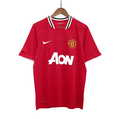 Tricouri Fotbal Vintage Manchester United Acasă 2011/12