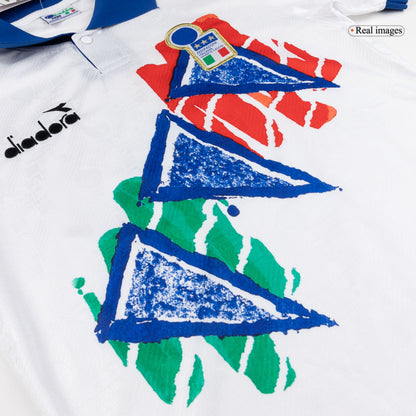 Tricouri Fotbal Vintage Italia Pre-Match 1994