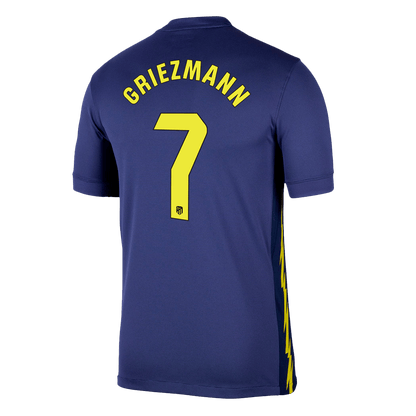 Tricouri Fotbal Atletico Madrid GRIEZMANN #7 Deplasare 2025/26