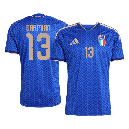 Tricouri Fotbal Italia DARMIAN #13 Acasă Cupa Mondială 2026 - Premium