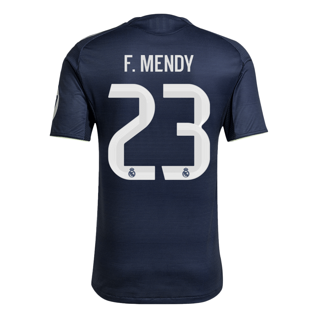 Tricouri Fotbal Real Madrid F.MENDY #23 Deplasare 2025/26 Authentic - Premium
