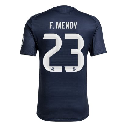 Tricouri Fotbal Real Madrid F.MENDY #23 Deplasare 2025/26 Authentic - Premium