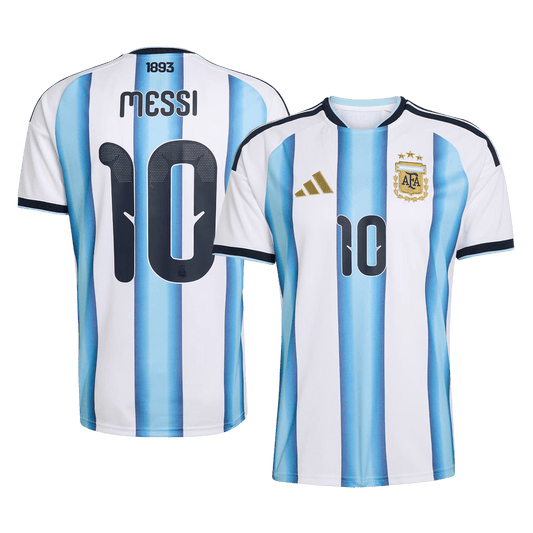 Tricouri Fotbal Argentina MESSI #10 Acasă Cupa Mondială 2026 - Premium