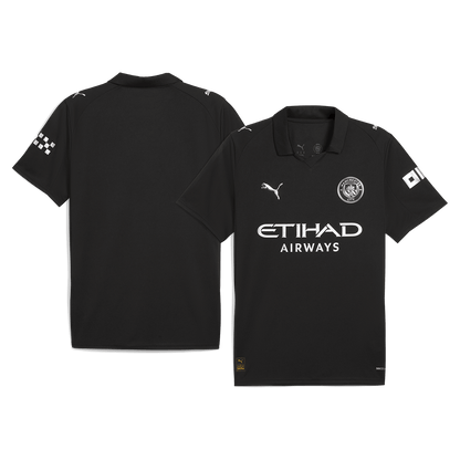 Tricouri Fotbal Manchester City Deplasare 2025/26