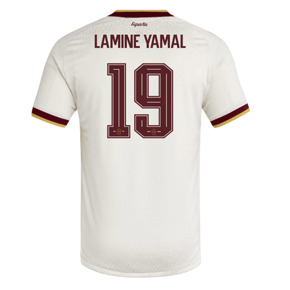 Tricouri Fotbal Spania LAMINE YAMAL #19 Deplasare Cupa Mondială 2026 Authentic