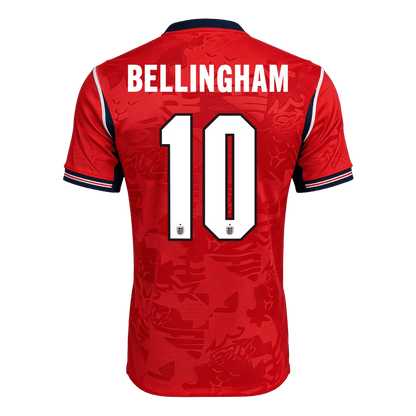 Tricouri Fotbal Anglia BELLINGHAM #10 Deplasare Cupa Mondială 2026 Authentic
