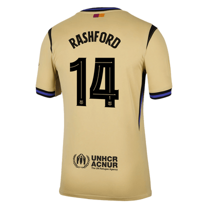 Tricouri Fotbal Barcelona RASHFORD #14 Deplasare 2025/26 - UCL (mărime mare)