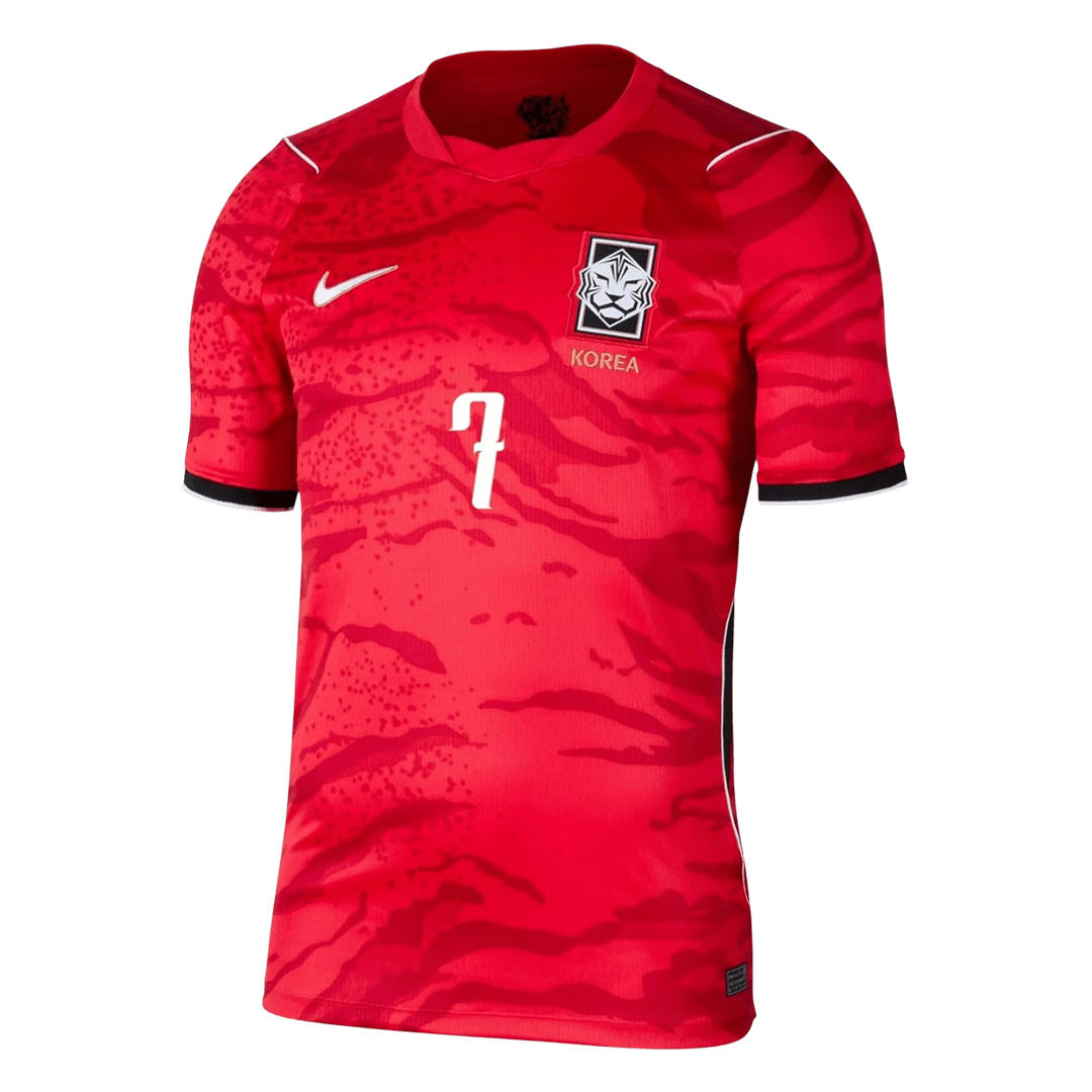 Tricouri Fotbal South Korea HEUNGMIN #7 Acasă Cupa Mondială 2026