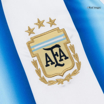 Set Tricouri Fotbal Argentina Acasă 2025/26 Pentru Copii - Premium