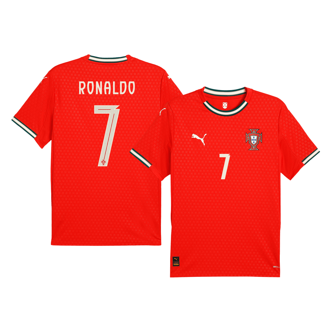 Tricouri Fotbal Portugalia RONALDO #7 Acasă 2025