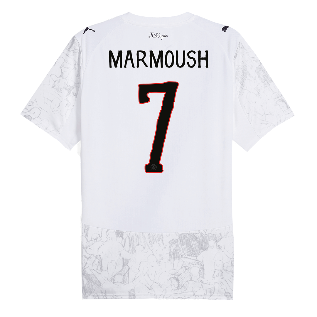 Tricouri Fotbal Manchester City KidSuper MARMOUSH #7 2025/26 - Club World Cup
