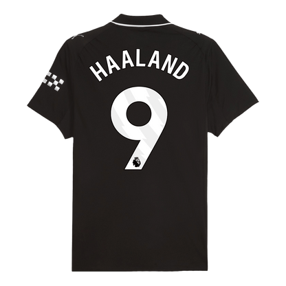 Tricouri Fotbal Manchester City HAALAND #9 Deplasare 2025/26 Authentic
