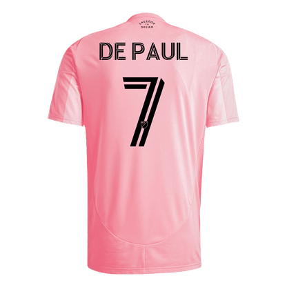 Tricouri Fotbal Inter Miami CF DE PAUL #7 Acasă 2025