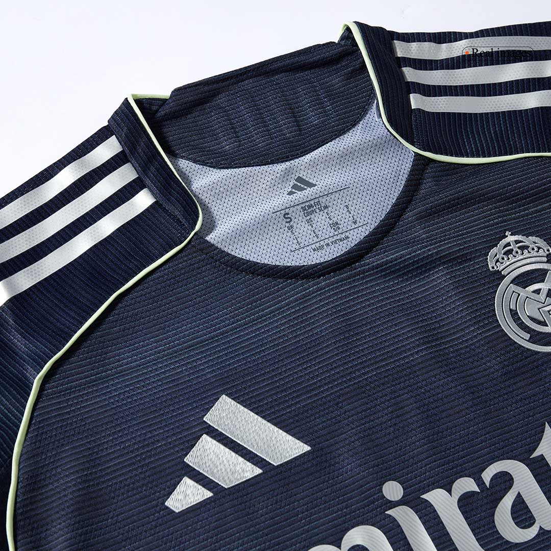 Tricouri Fotbal Real Madrid MBAPPÉ #9 Deplasare 2025/26 Authentic - Premium