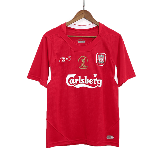 Tricouri Fotbal Vintage Liverpool 2005 - UCL