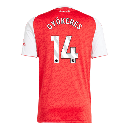 Tricouri Fotbal Arsenal GYÖKERES #14 Acasă 2025/26 - Premium