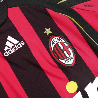 Tricouri Fotbal Vintage AC Milan KAKA' #22 Acasă 2006/07