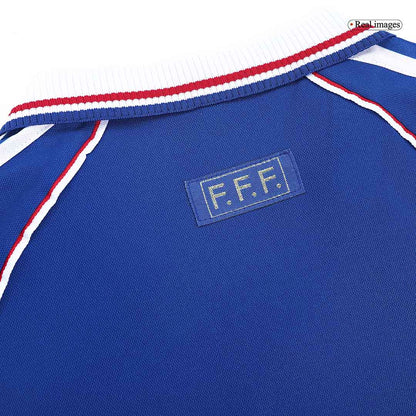 Tricouri Fotbal Vintage Franța Acasă 1998