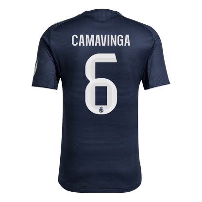 Tricouri Fotbal Real Madrid CAMAVINGA #6 Deplasare 2025/26 Authentic - Premium