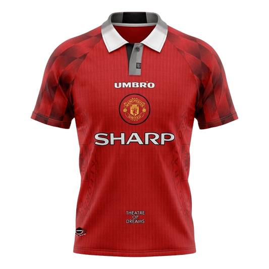 Tricouri Fotbal Vintage Manchester United Acasă 1996/97