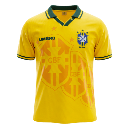 Tricouri Fotbal Vintage Brazilia Acasă 1994
