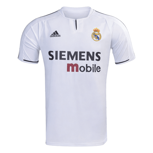 Tricouri Fotbal Vintage Real Madrid Acasă 2003/04