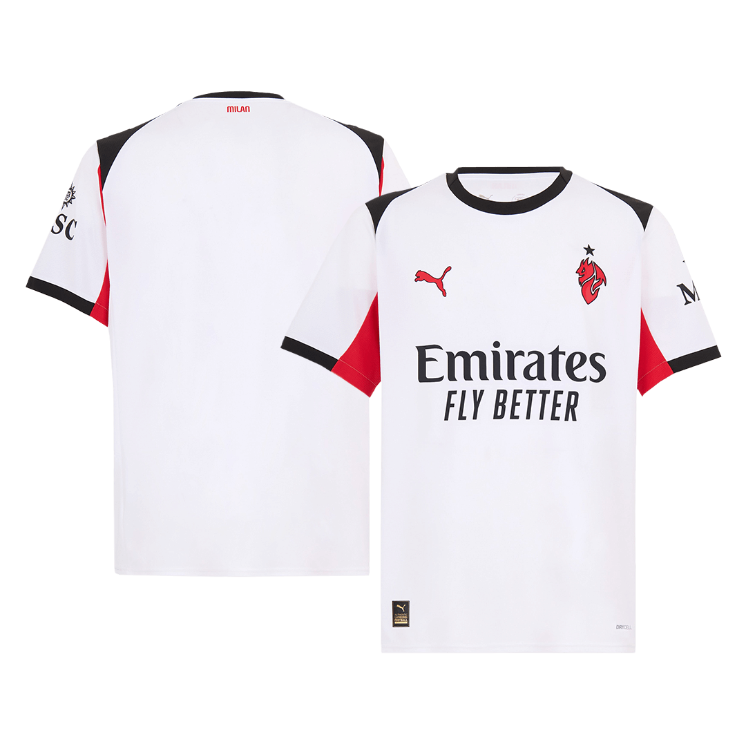 Tricouri Fotbal AC Milan Deplasare 2025/26
