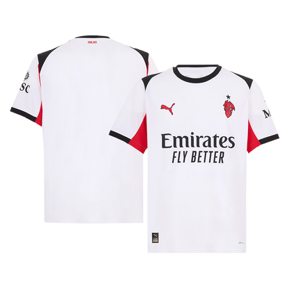 Tricouri Fotbal AC Milan Deplasare 2025/26