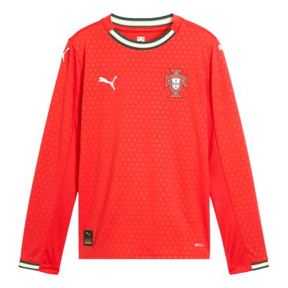 Tricouri Fotbal Portugalia Acasă 2025 Mânecă Lungă