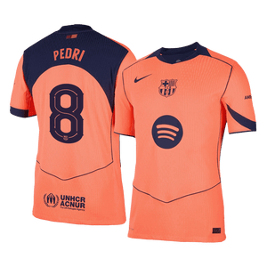 Tricouri Fotbal Barcelona PEDRI #8 Treilea 2025/26 Authentic - UCL