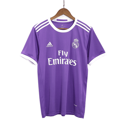 Tricouri Fotbal Vintage Real Madrid BENZEMA #9 Deplasare 2016/17