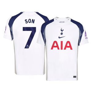 Tricouri Fotbal Tottenham Hotspur SON #7 Acasă 2025/26 (mărime mare)