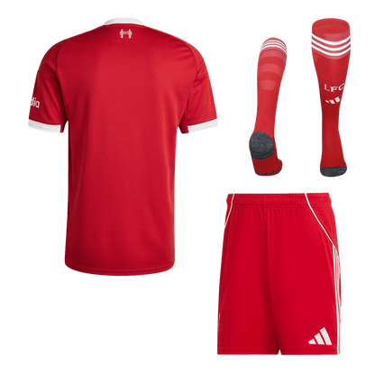 Set Tricouri Fotbal Liverpool Acasă 2025/26